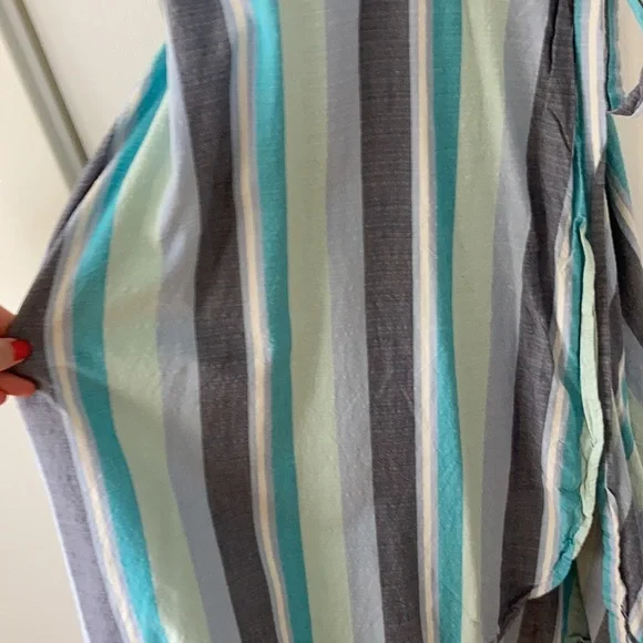 EUC spring/summer wrap dress Bobeau - Picture 2 of 4